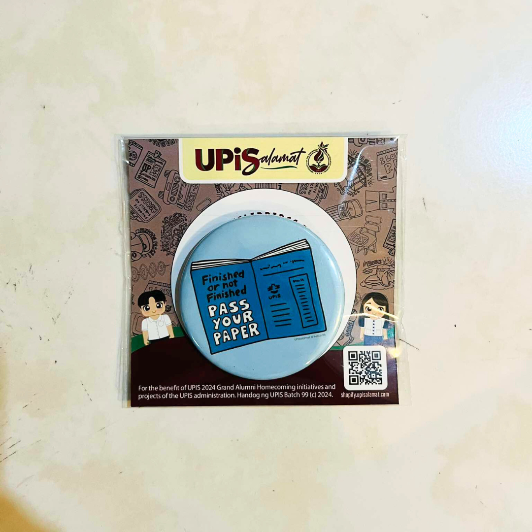 UPISalamat Button Pins