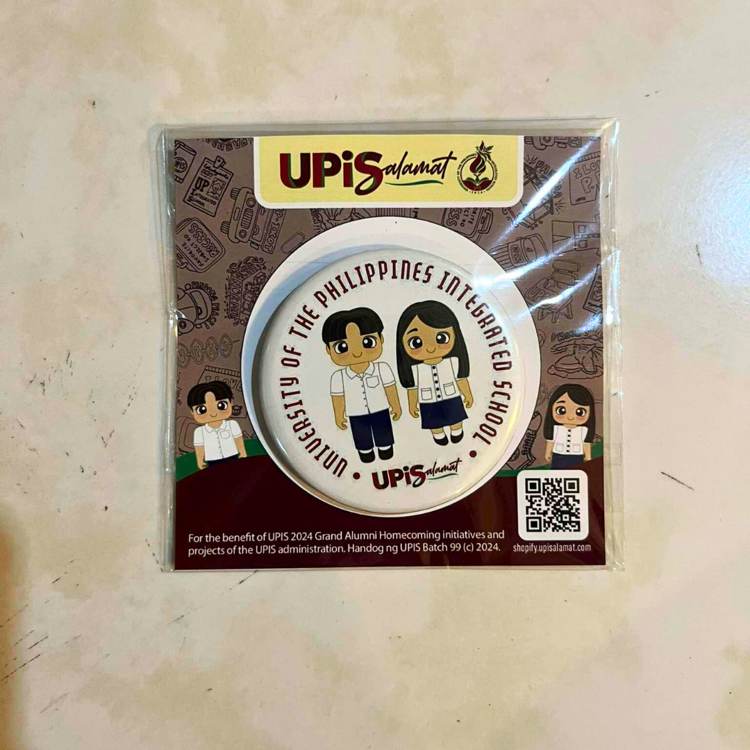 UPISalamat Button Pins