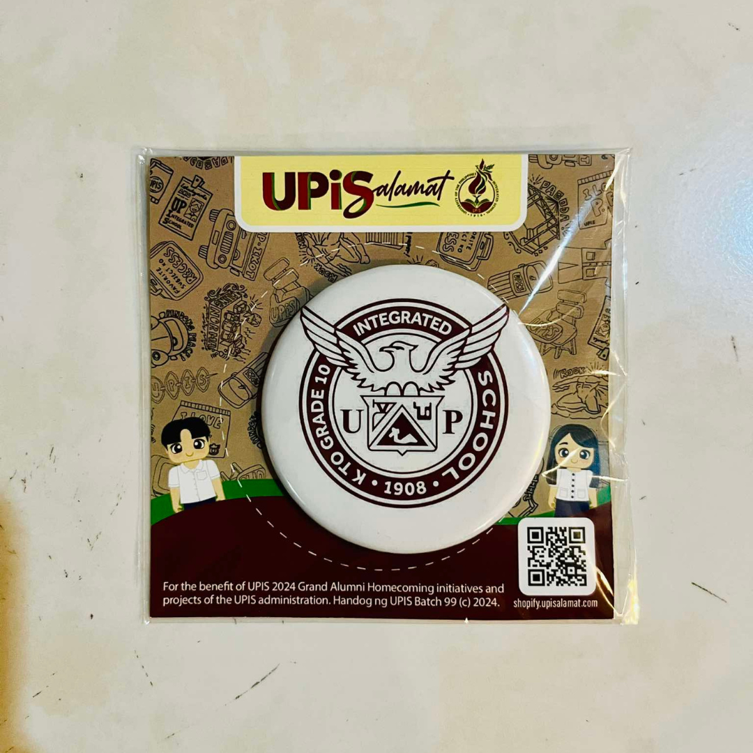 UPISalamat Button Pins