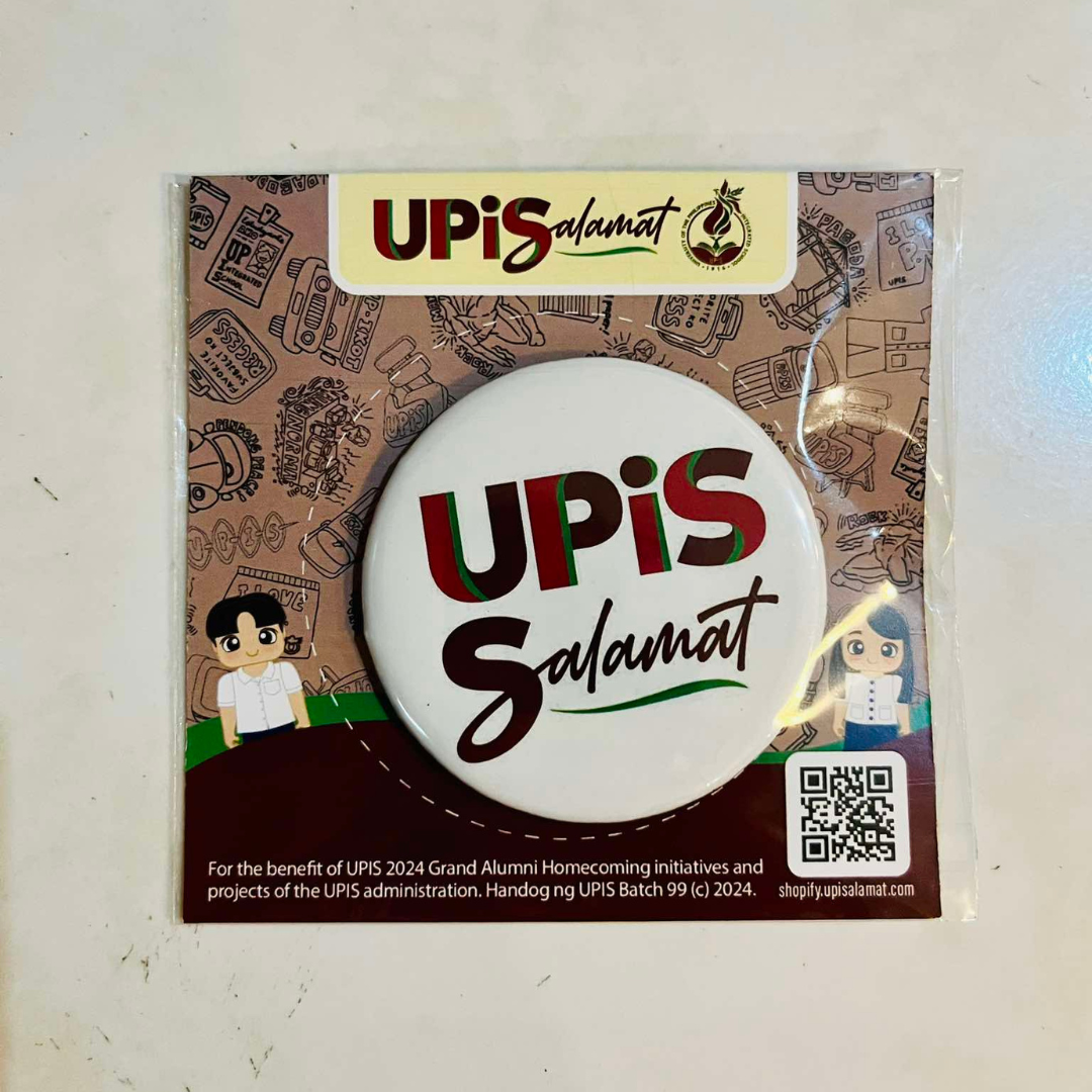 UPISalamat Button Pins