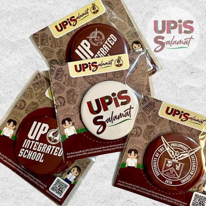 UPISalamat Button Pins